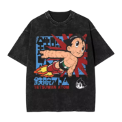 Anime Astro Boy Mighty Atom Short Sleeve T-Shirt