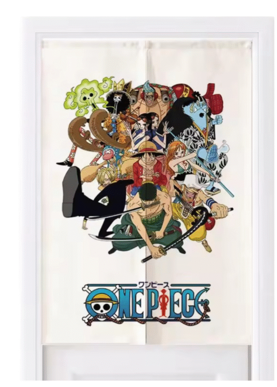 Anime One Piece Hat Pirates Crew Door Curtains