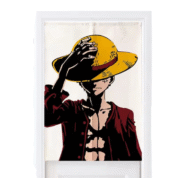 Anime One Piece Monkey D. Luffy Door Curtains