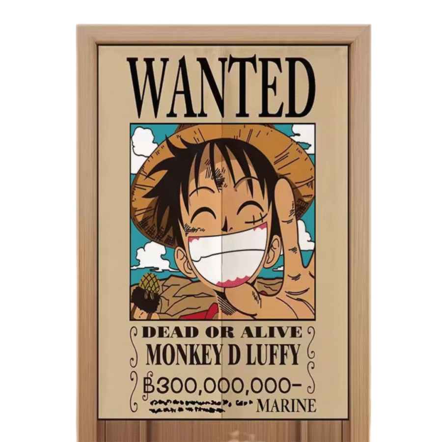 Anime One Piece Dead Or Alive Monkey D. Luffy Door Curtains