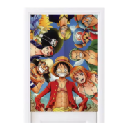 One Piece Straw Hat Pirates Anime Door Curtains