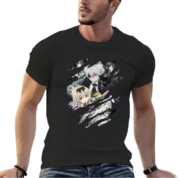 Anime Arifureta: From Commonplace To World's Strongest Yue And Hajime Nagumo Casual Black T-Shirt