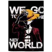 Anime One Piece Monkey D. Luffy Printed Door Curtains