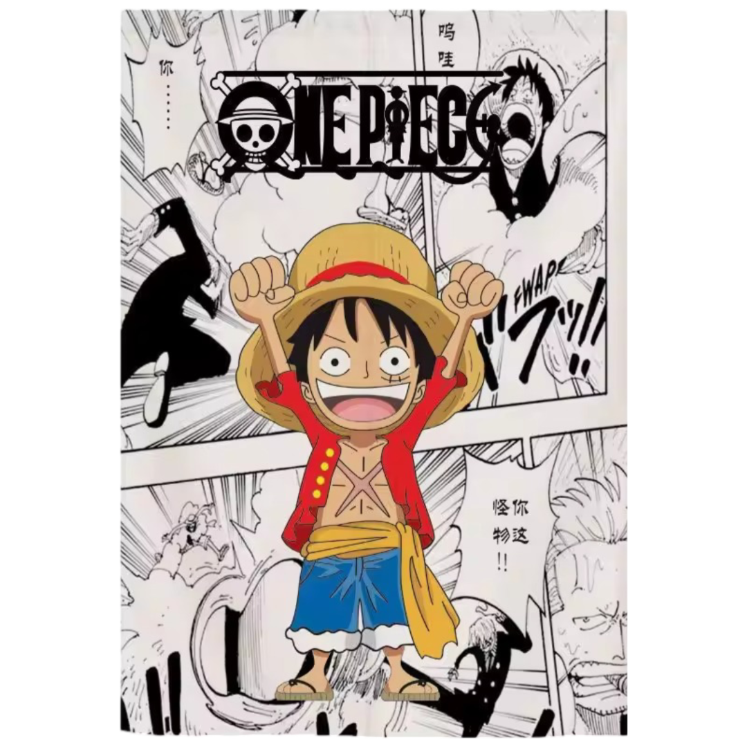 Anime One Piece Luffy Door Curtains Anime One Piece Luffy Door Curtains