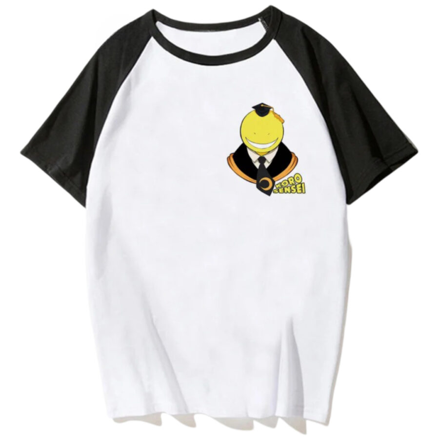 Assassination Classroom Anime Koro-Sensei Printed T-Shirt Assassination Classroom Anime Koro-Sensei Printed T-Shirt