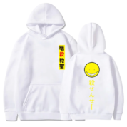 Anime Assassination Classroom Koro-Sensei Printed Long Sleeve Hoodie