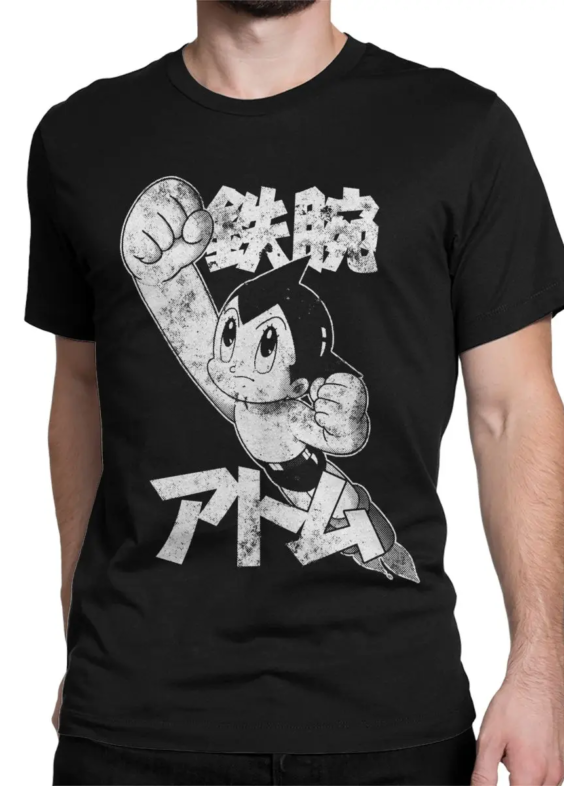 Anime Astro Boy Mighty Atom Printed T-Shirt
