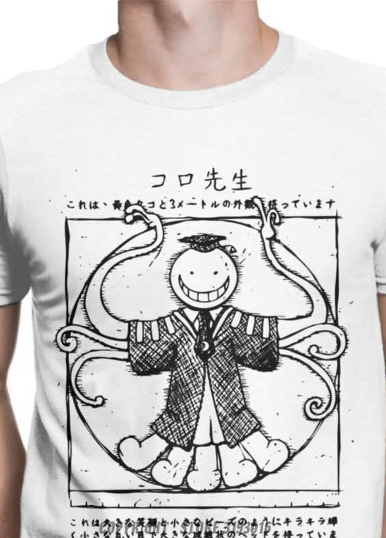 Anime Assassination Classroom Koro-Sensei T-Shirt For Men