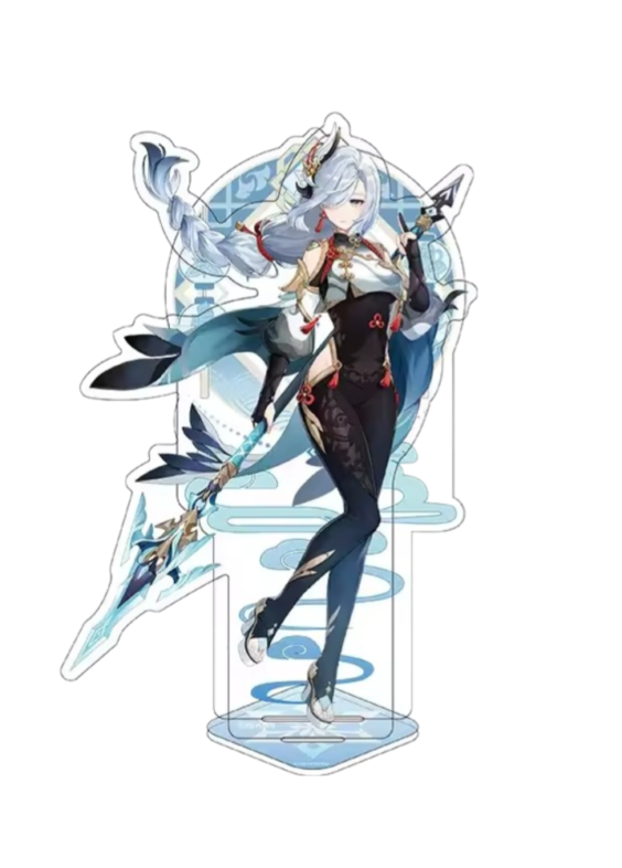 Anime Genshin Impact Shenhe Acrylic Stand