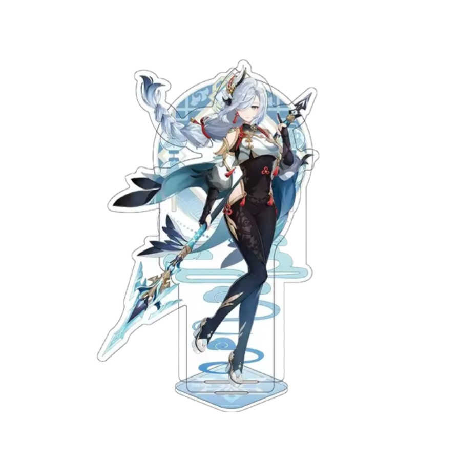 Anime Genshin Impact Shenhe Acrylic Stand