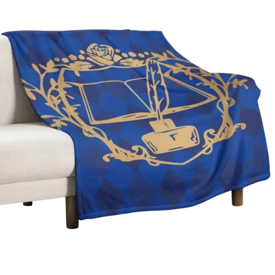 Anime Ascendance Of A Bookworm Myne's Crest Blanket Anime Ascendance Of A Bookworm Myne's Crest Blanket