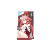 Anime Genshin Impact Yae Miko Acrylic Stand Desktop Ornament