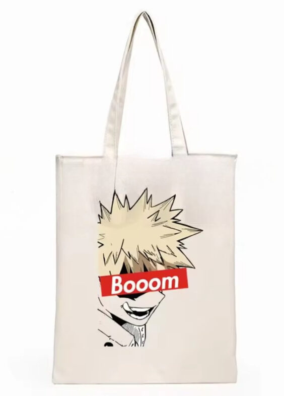 Anime My Hero Academia Katsuki Bakugo Printed Shopping Bag