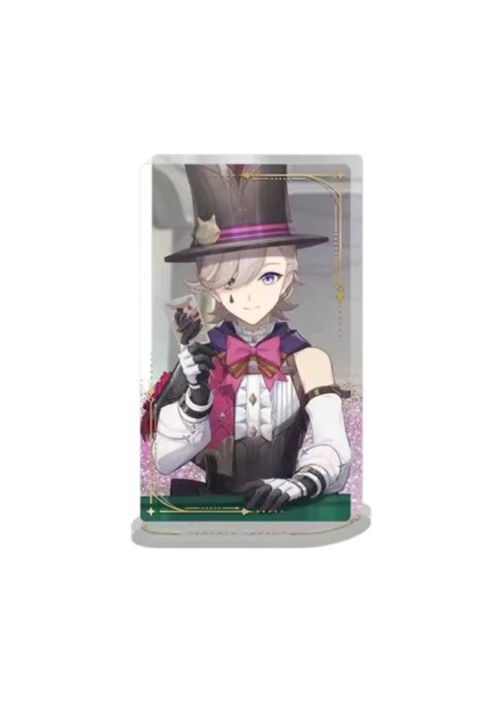 Anime Genshin Impact Lyney Acrylic Stand Desktop Ornament