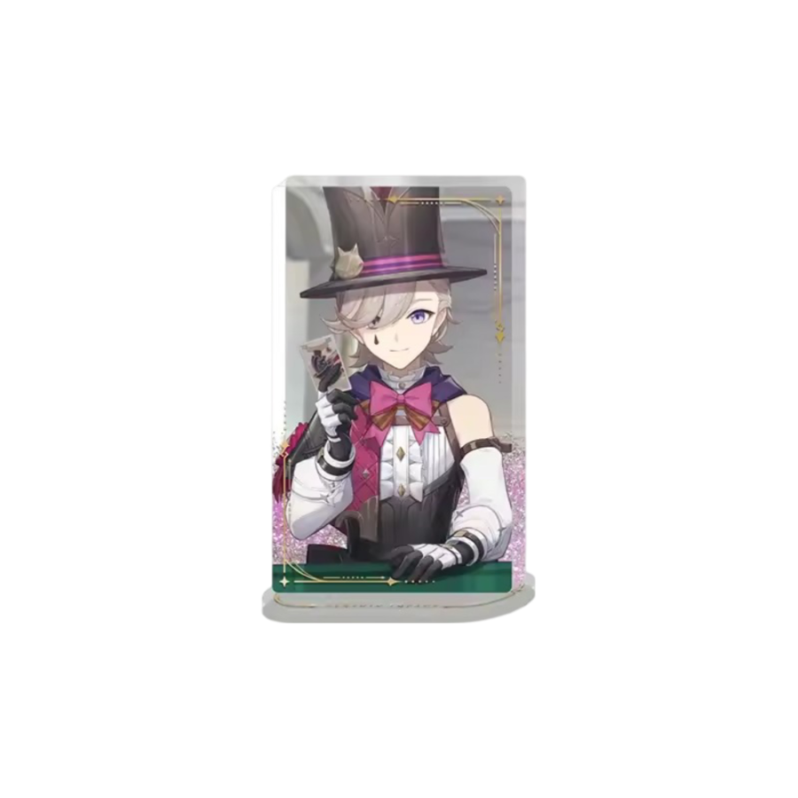 Anime Genshin Impact Lyney Acrylic Stand Desktop Ornament