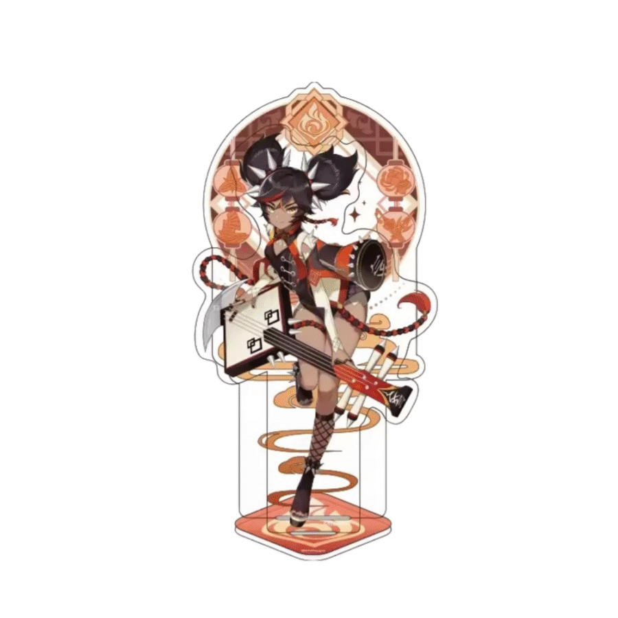 Anime Genshin Impact Xinyan Acrylic Stand Anime Genshin Impact Xinyan Acrylic Stand