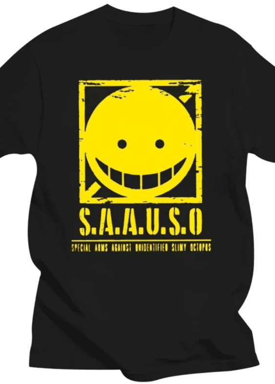 Anime Assassination Classroom SAA USO Short Sleeve T-Shirt