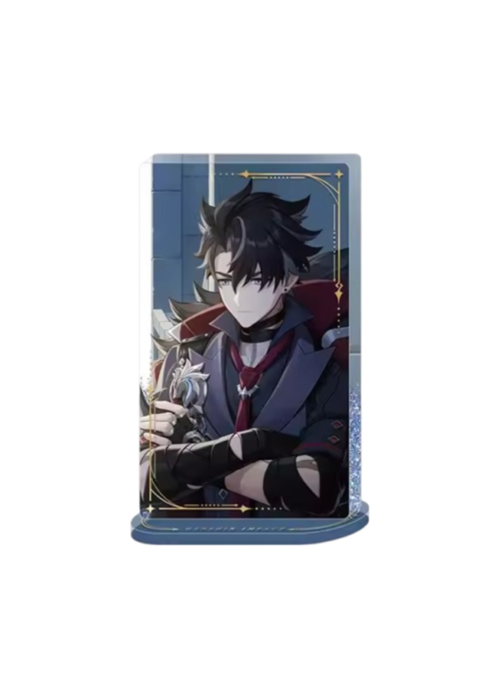 Anime Genshin Impact Wriothesley Acrylic Stand Desktop Ornament