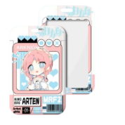 Anime Arknights Blue Poison Card Protector