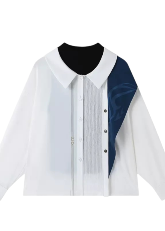Anime Genshin Impact Wanderer Knitting Shirt Cosplay