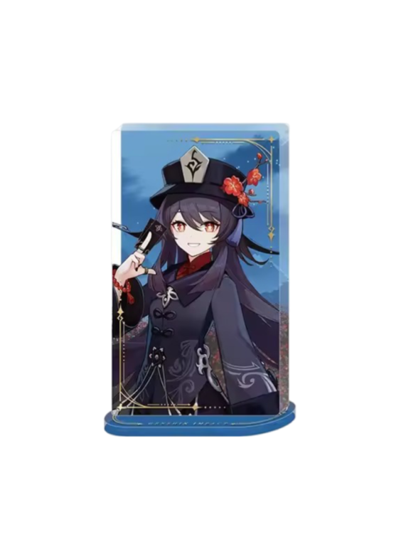 Anime Genshin Impact Hu Tao Acrylic Stand Desktop Ornament