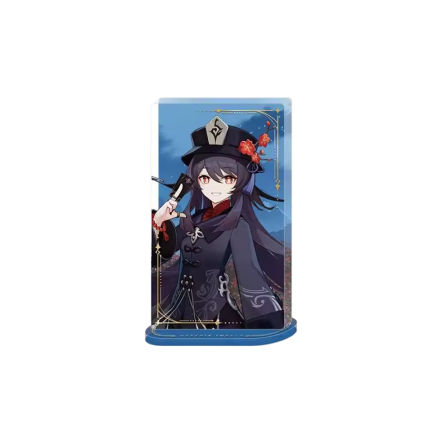 Anime Genshin Impact Hu Tao Acrylic Stand Desktop Ornament