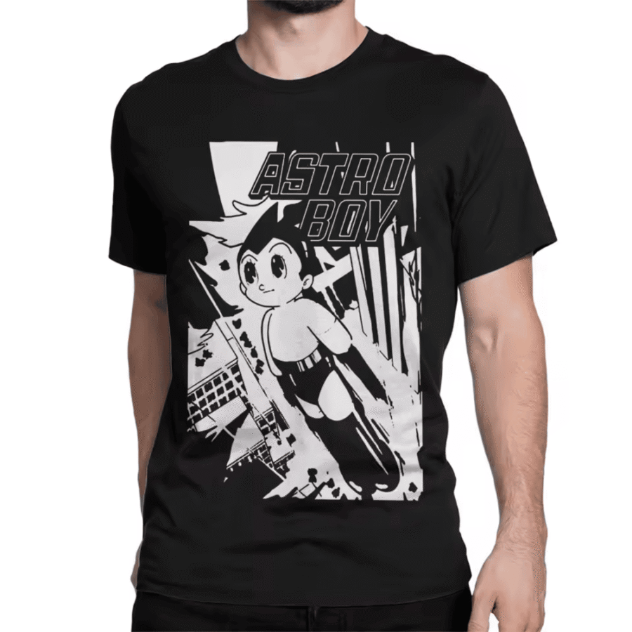 Astro Boy Anime Atom Short Sleeve T-Shirt