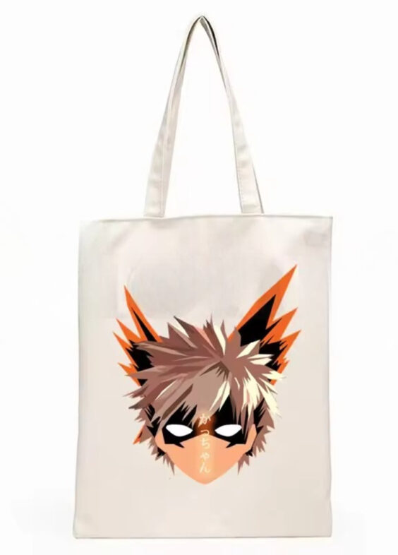 Anime My Hero Academia Katsuki Bakugo Shopping Bag For Girls