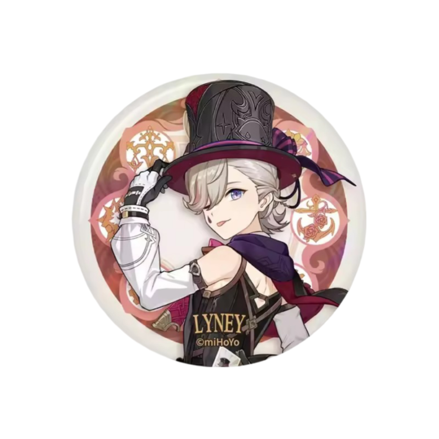 Anime Lyney Genshin Impact Badge