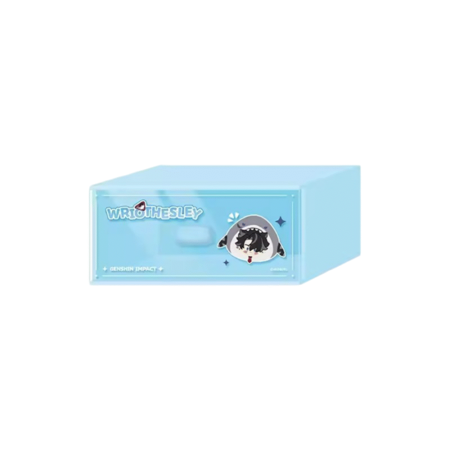 Anime Genshin Impact Wriothesley Desktop Storage Box Anime Genshin Impact Wriothesley Desktop Storage Box