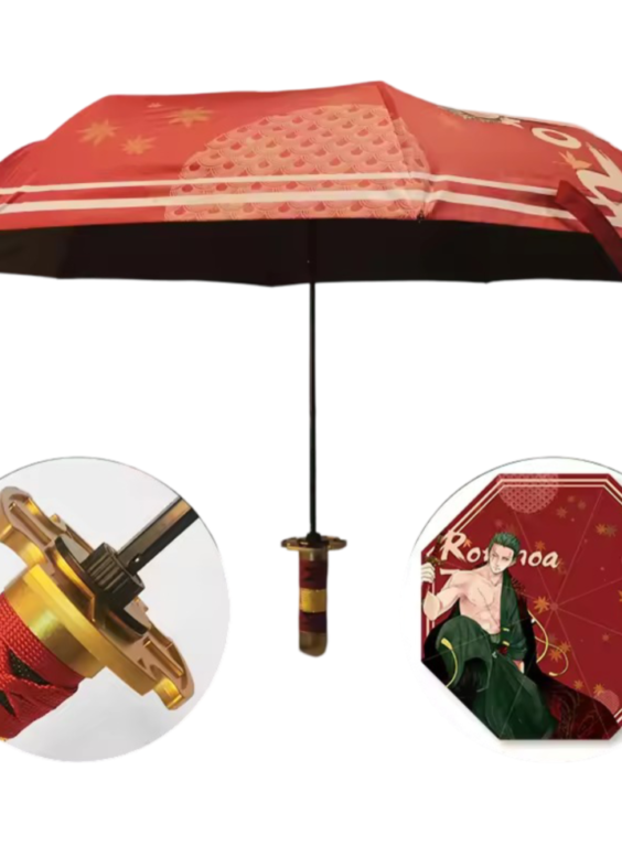 Anime One Piece Roronoa Zoro Umbrella