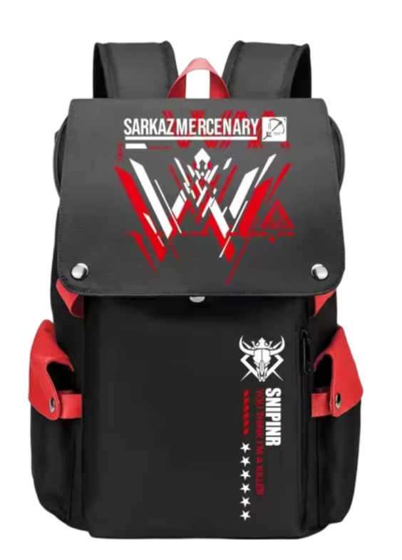 Anime Arknights W Students Backpack