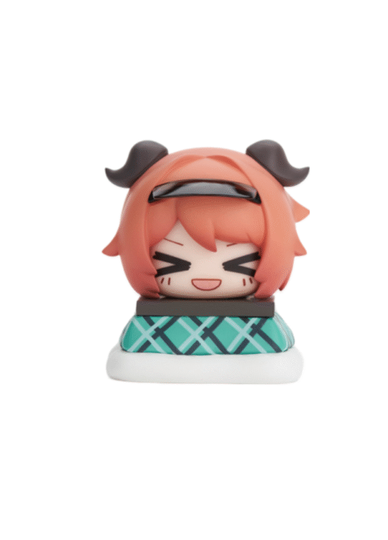 Anime Arknights Croissant Winter Foot-Warmer Figure Toy
