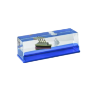 One Piece Anime Hourglass Liquid Toy Boat