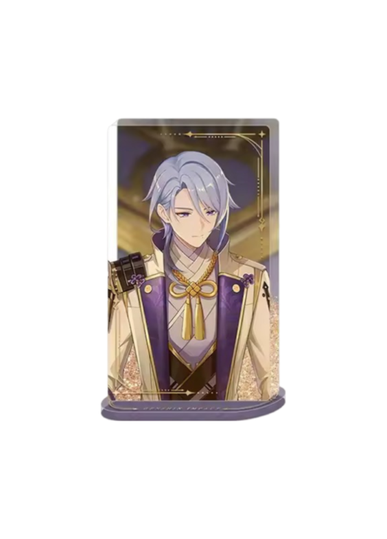 Anime Genshin Impact Kamisato Ayato Acrylic Stand Desktop Ornament