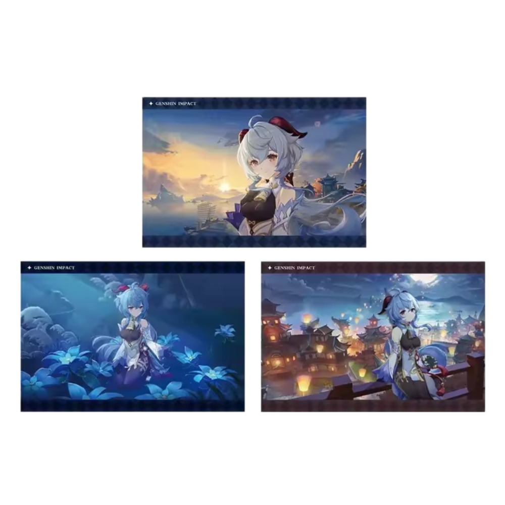 Anime Ganyu Genshin Impact PV Series Photo Card Anime Ganyu Genshin Impact PV Series Photo Card