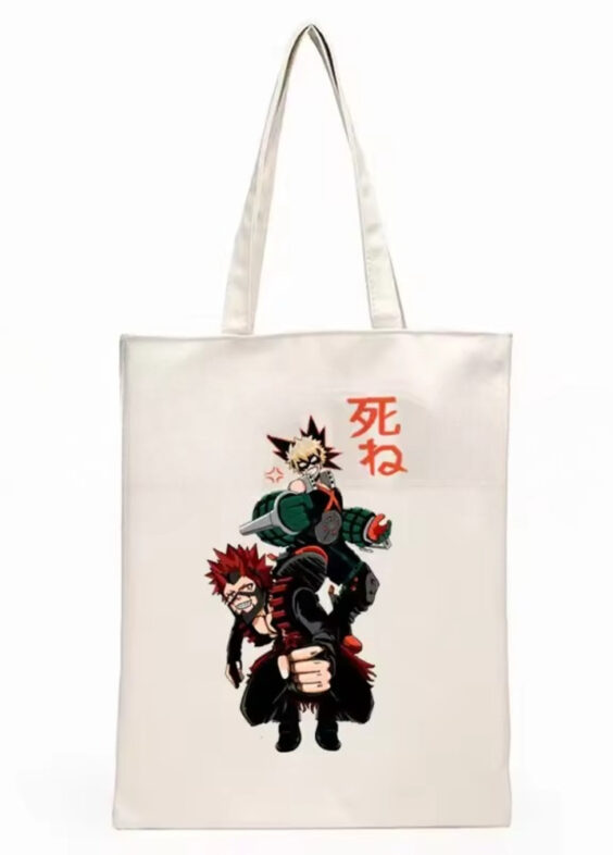 Anime My Hero Academia Katsuki Bakugo And Eijiro Kirishima Shopping Bag
