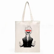 Anime My Hero Academia Katsuki Bakugo Casual White Shopping Bag