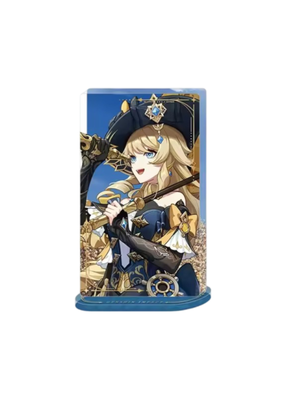 Anime Genshin Impact Navia Acrylic Stand Desktop Ornament