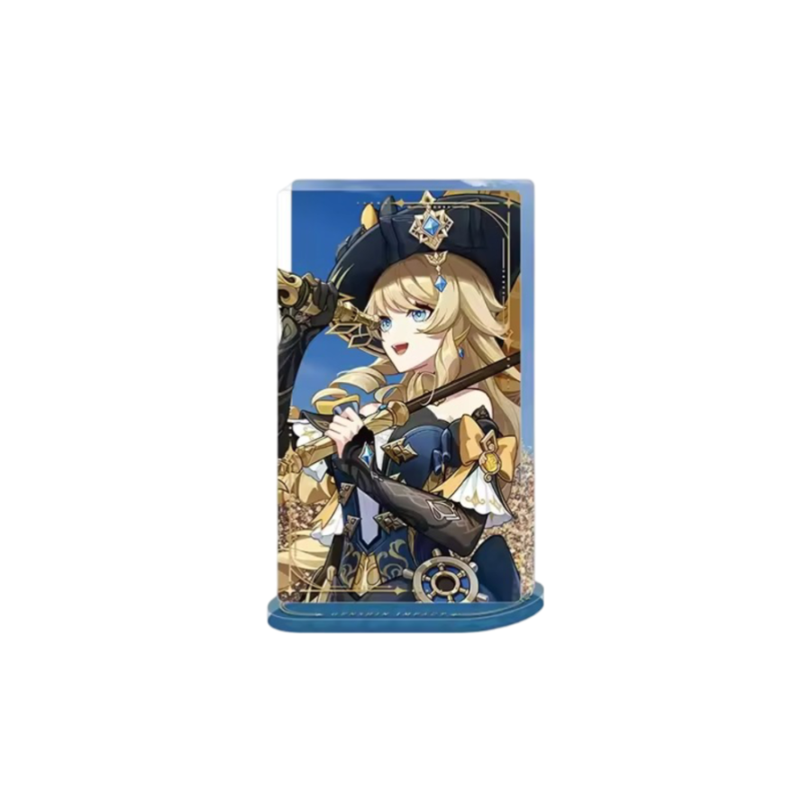Anime Genshin Impact Navia Acrylic Stand Desktop Ornament