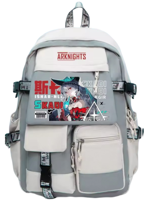 Anime Arknights Skadi Student Schoolbag