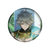 Anime Genshin Impact Alhaitham Original Authentic Badge