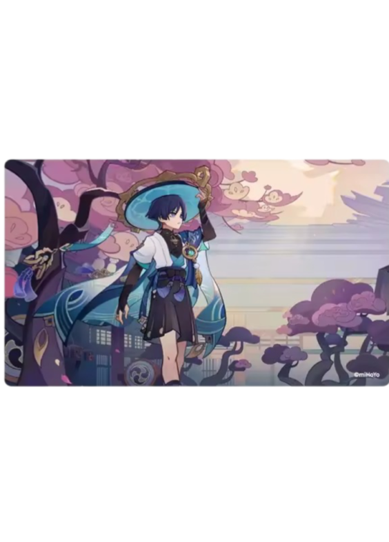 Anime Genshin Impact Scaramouche Trading Card