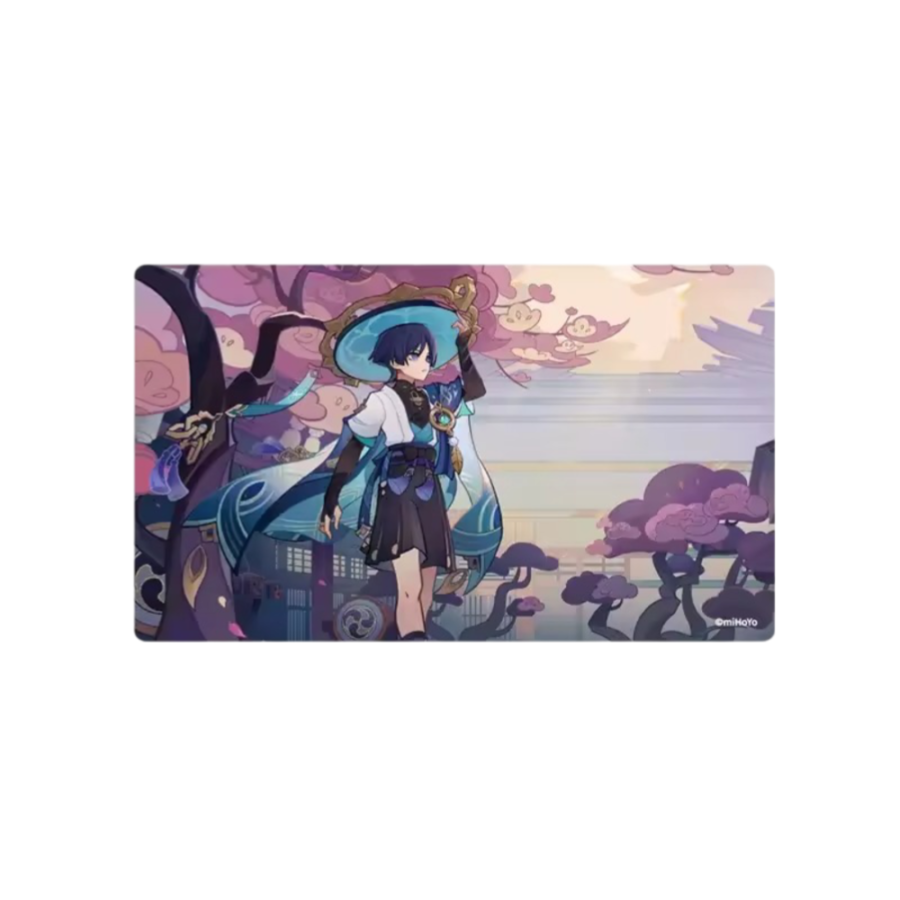 Anime Genshin Impact Scaramouche Trading Card