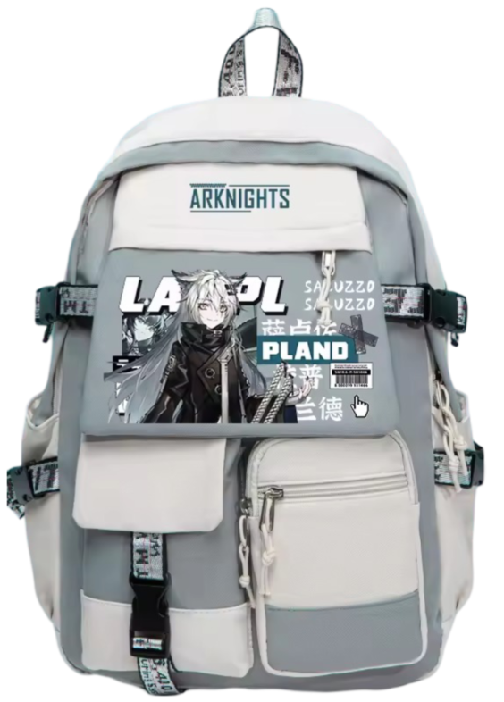Arknights Anime Lappland Student Schoolbag
