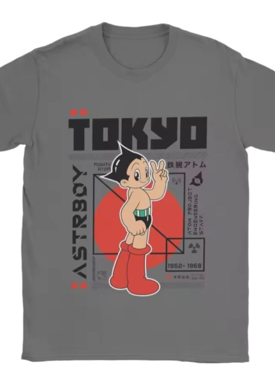 Anime Astro Boy Short Sleeve T-Shirt
