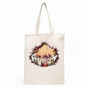 My Hero Academia Anime Katsuki Bakugo Printed Casual Shopping Bag