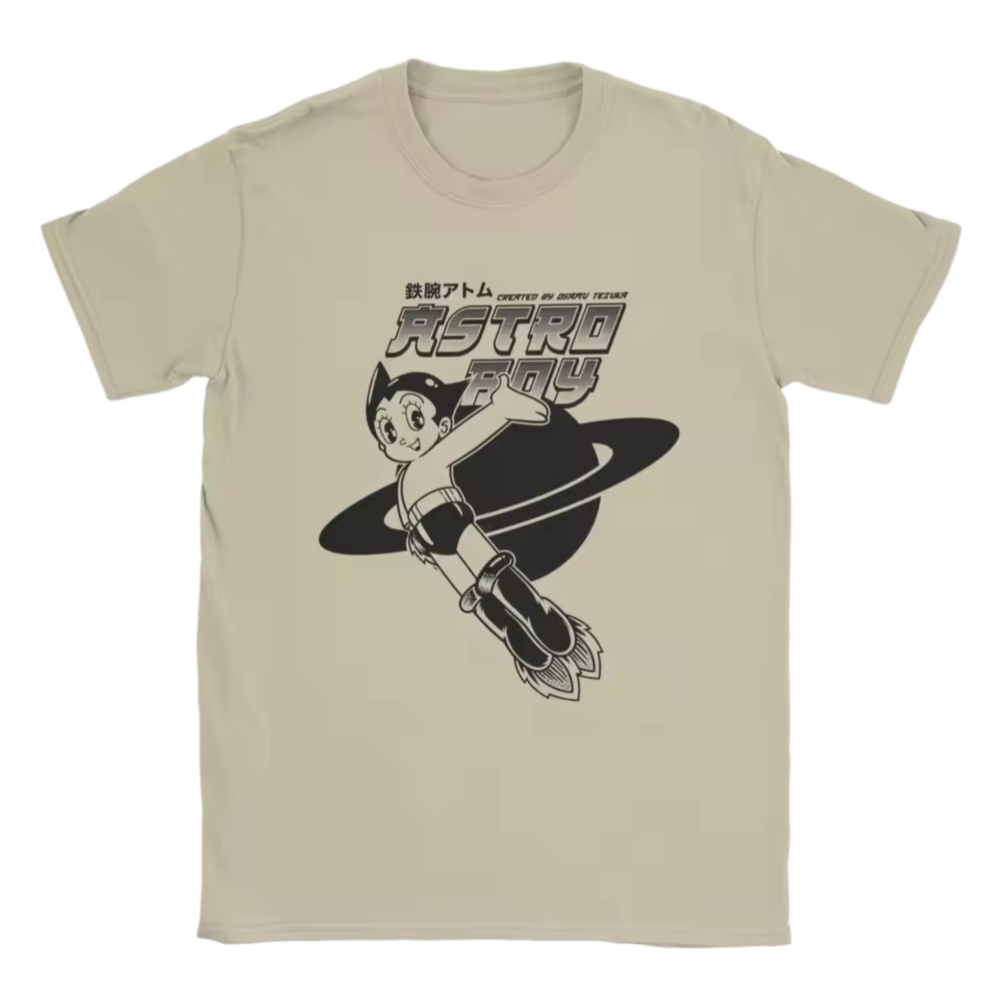 Astro Boy Anime Short Sleeve T-Shirt Astro Boy Anime Short Sleeve T-Shirt