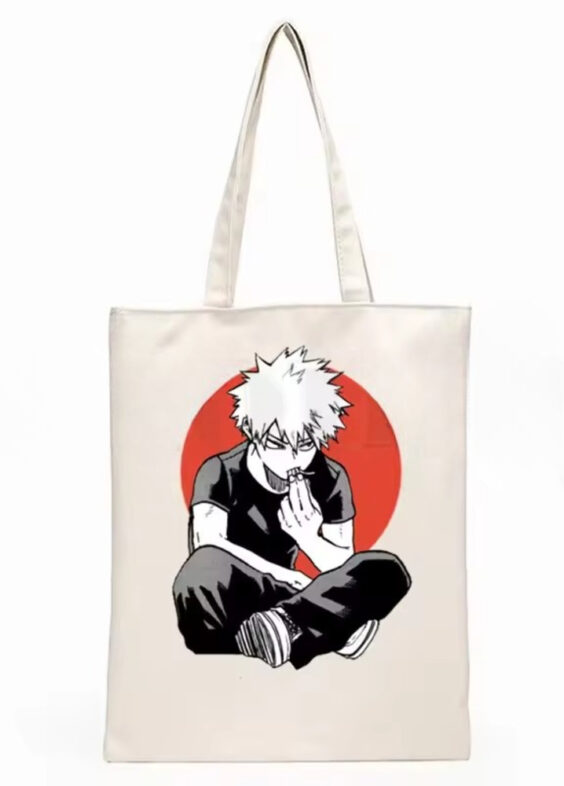 My Hero Academia Katsuki Bakugo Anime Shopping Bag For Girls