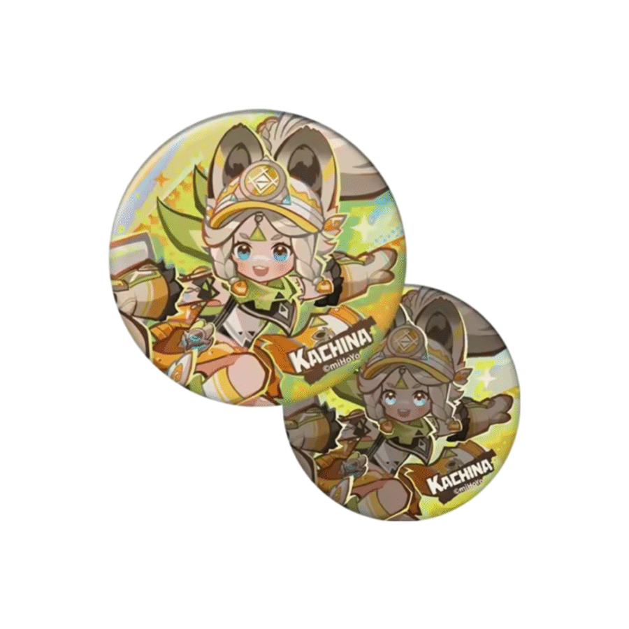 Anime Genshin Impact Kachina Badge Anime Genshin Impact Kachina Badge
